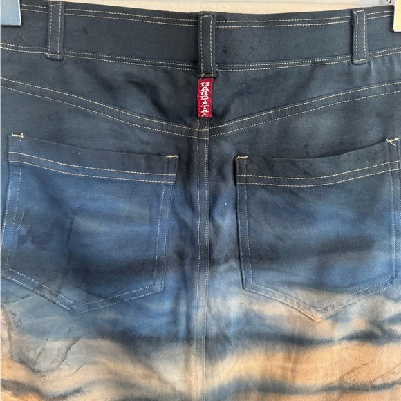 HARD TAIL TIE DYE PENCIL SKIRT - small EUC - Picture 3 of 5
